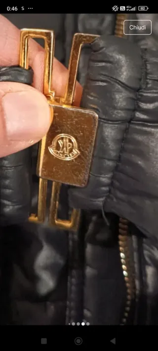 Piumino Moncler donna nero