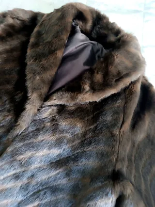 Abrigo vintage marrón