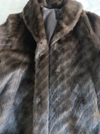 Abrigo vintage marrón