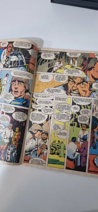 La Guerra de las Galaxias (comic vintage)