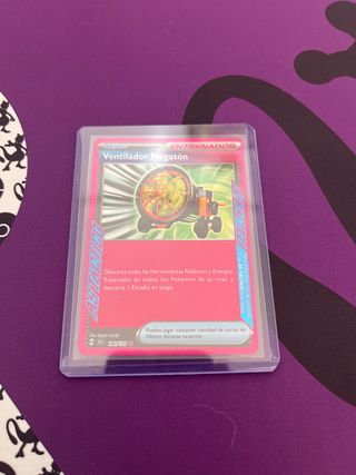 Ventilador Megatón Entrenador Pokémon