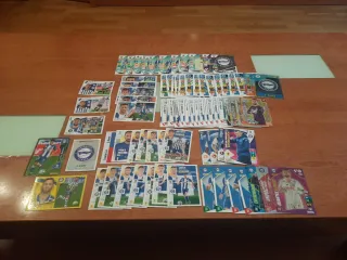 Lote de 79 cromos sin repetir del Alavés.