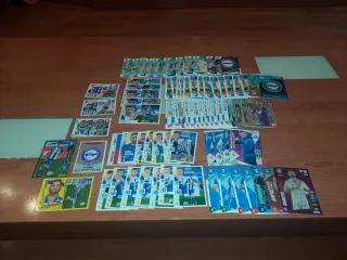 Lote de 79 cromos sin repetir del Alavés.