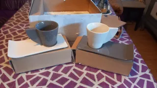 Conjunto moderno de café/té porcelana