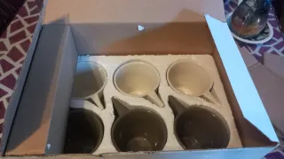 Conjunto moderno de café/té porcelana