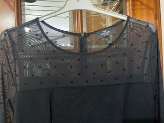 Vestido Mango Negro Fiesta