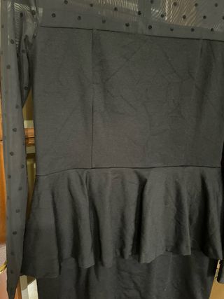 Vestido Mango Negro Fiesta