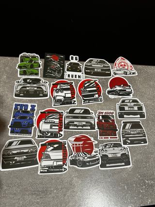 50 Pegatinas de Coches JDM Estilo B