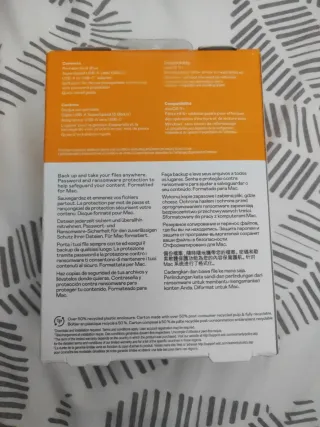 WD My Passport for Mac 6TB Disco Duro Externo