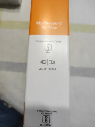 WD My Passport for Mac 6TB Disco Duro Externo