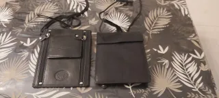 Carteras de piel para hombre precio 8€, dos por 12