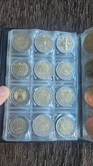 Álbum Colección Monedas 2€ y 1€