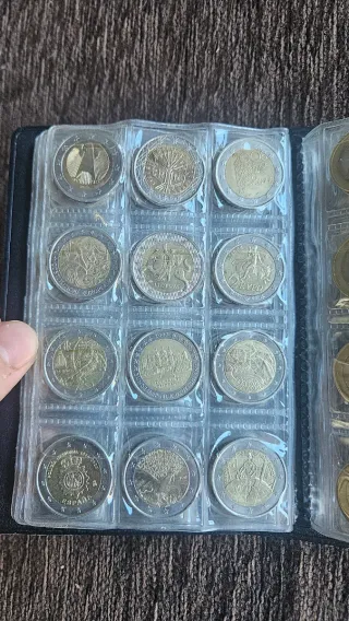 Álbum Colección Monedas 2€ y 1€
