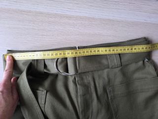 Pantalón Mango Mujer Verde Oliva Talla 28