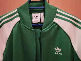 Chaqueta Adidas Originals Verde y Blanco