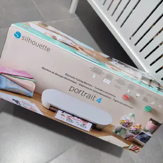 Silhouette Portrait 4 Cortadora Vinilo Blanca