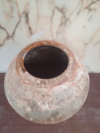 Orza vasija de barro antigua