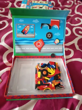 Juego de imanes Playtive Junior camión bomberos