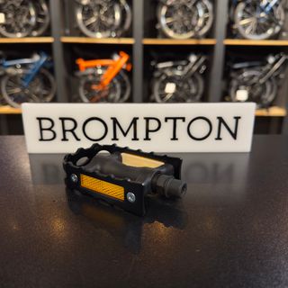 Brompton Pedal Derecho Negro No Plegable