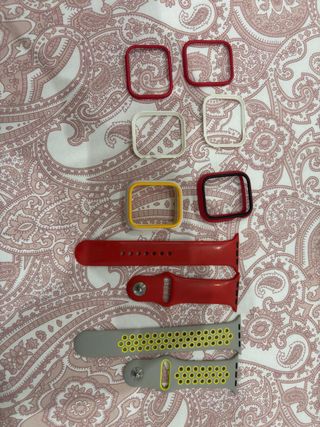 Correas Apple Watch 44mm mas los protectores