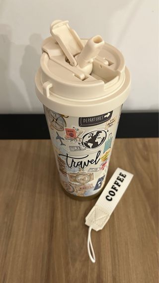 Botella Térmica Travel Diseño Mapa Mundi