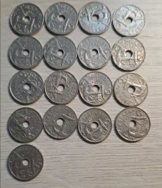 Monedas antiguas España 1963