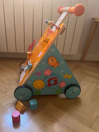 Andador Janod gato multiactividades