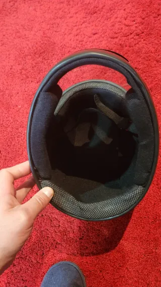 Casco de moto SAFE negro