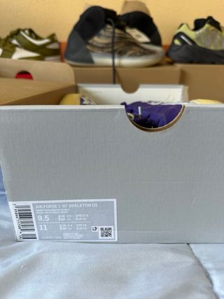 Nike Air Force 1 Skeleton Morado