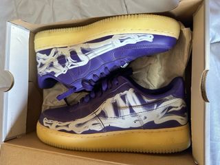 Nike Air Force 1 Skeleton Morado