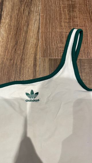 Conjunto Adidas Originals Blanco y Verde