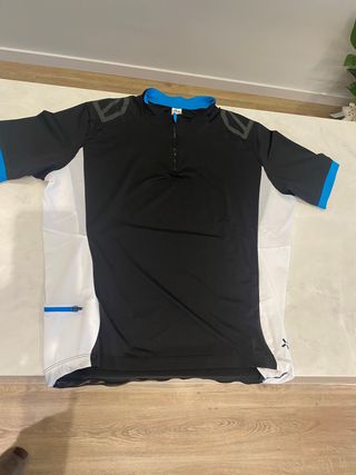 Maillot Ciclismo NUEVO Btwin Manga Corta 2XL