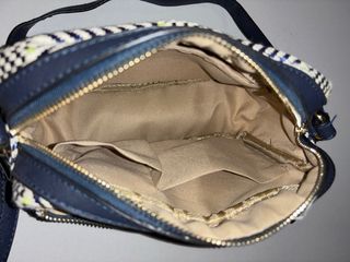 Bolso bandolera estampado multicolor