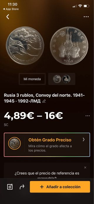 Moneda Conmemorativa 1941-1945