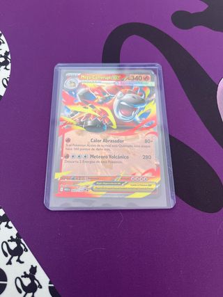 Mega-Camerupt EX Carta Pokémon