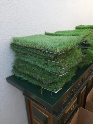 Césped artificial decorativo