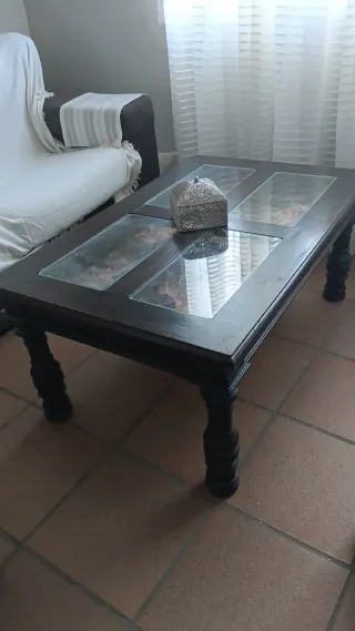 Conjunto o por separado ..Silla de madera rústica