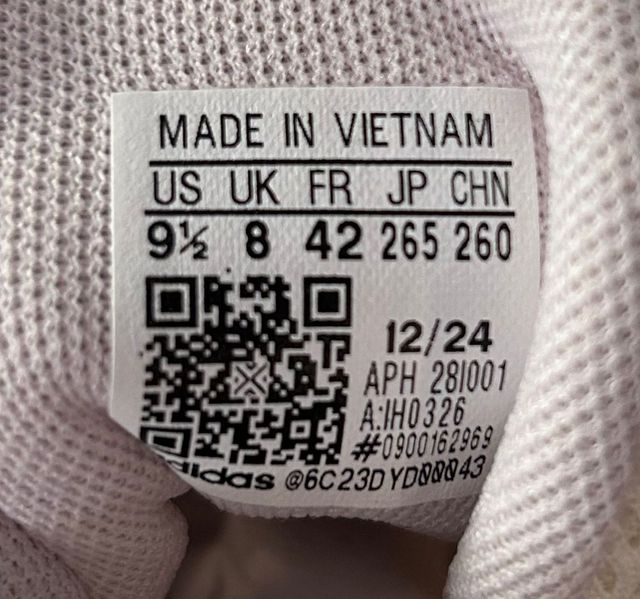 Zapatillas Adidas Beige y Rosa - miniatura 3