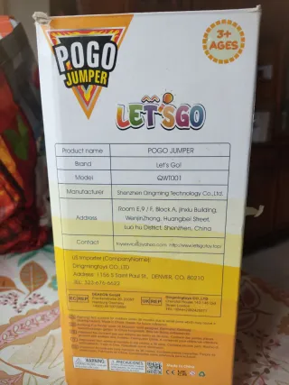 Pogo Jumper para niños 3+ años