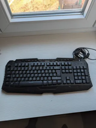 Teclado Gaming RGB Negro