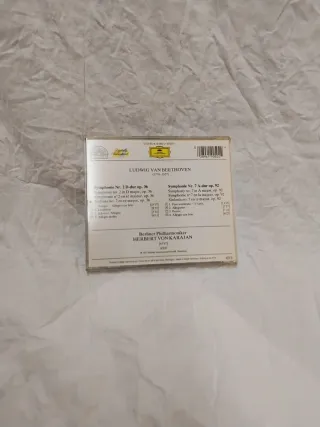 CD Beethoven Sinfonías 2 y 7