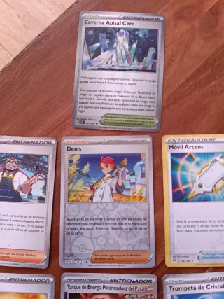Cartas Entrenador Pokémon