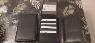 Carteras de piel para hombre,precio 10€. 2 por 16€