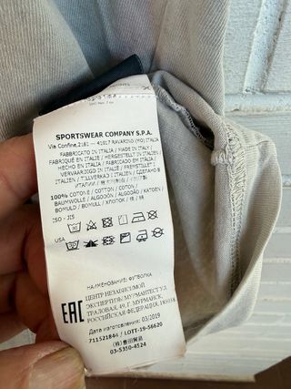 Camiseta manga corta STONE ISLAND talla XL