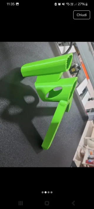 Supporto pinpointer Deus 1/2 e poggia metal detect