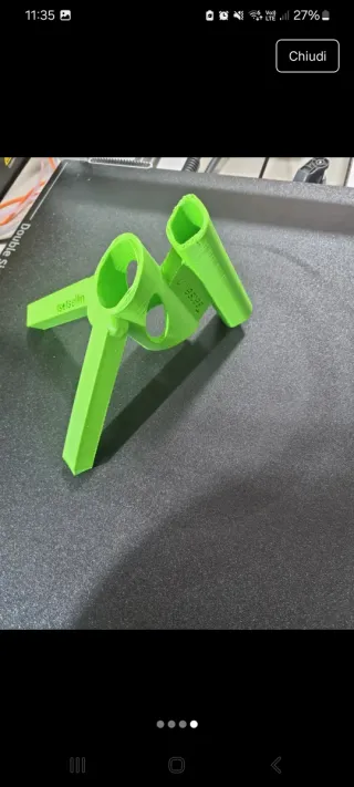 Supporto pinpointer Deus 1/2 e poggia metal detect