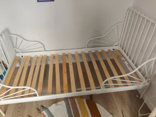 Cama infantil blanca IKEA Minnen