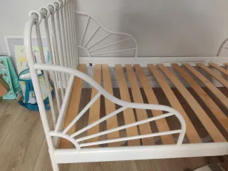 Cama infantil blanca IKEA Minnen
