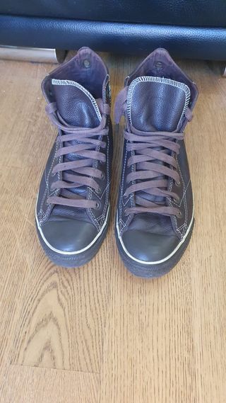 Converse All Star Pelle Marrone Chuck Taylor nr 41