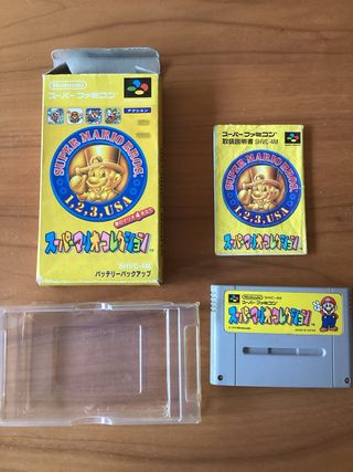 Super Mario Bros Collection Super Famicom Japón